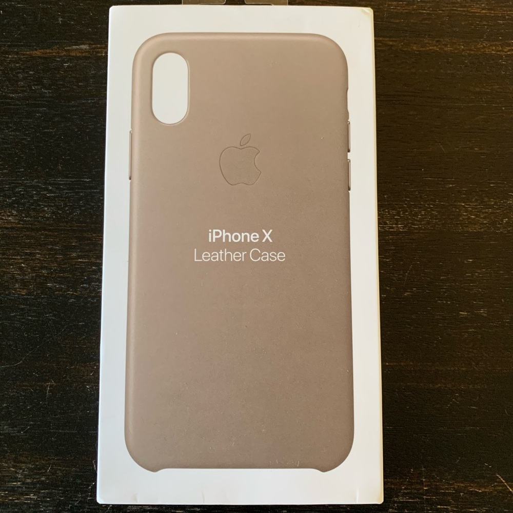 iPhone X Leather Case